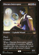 Obscura Interceptor (Showcase Golden Age Gilded Foil) [Streets of New Capenna]