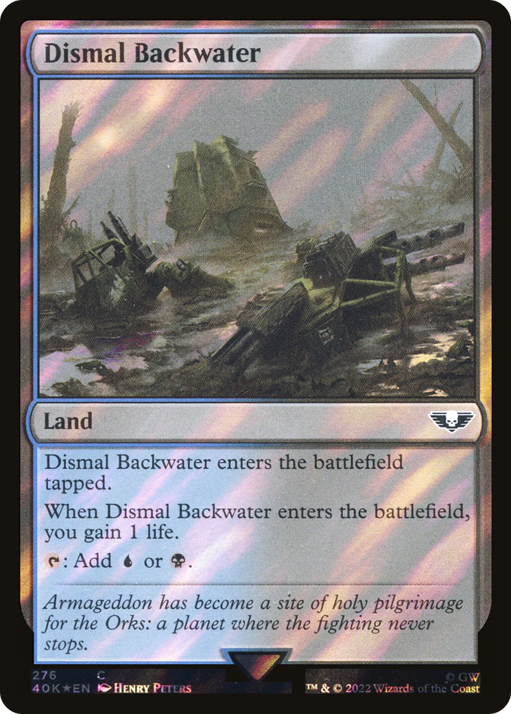 Dismal Backwater (Surge Foil) [Universes Beyond: Warhammer 40,000]
