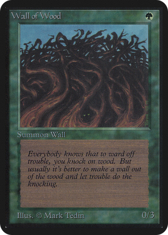 Wall of Wood [Limited Edition Alpha]