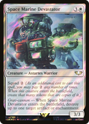 Space Marine Devastator (Surge Foil) [Universes Beyond: Warhammer 40,000]