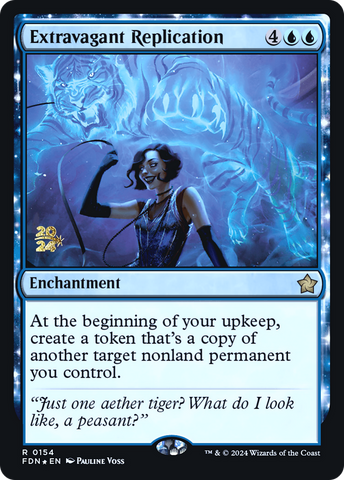 Extravagant Replication [Foundations Prerelease Promos]