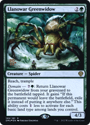 Llanowar Greenwidow [Dominaria United Prerelease Promos]