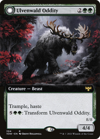 Ulvenwald Oddity // Ulvenwald Behemoth (Extended) [Innistrad: Crimson Vow]