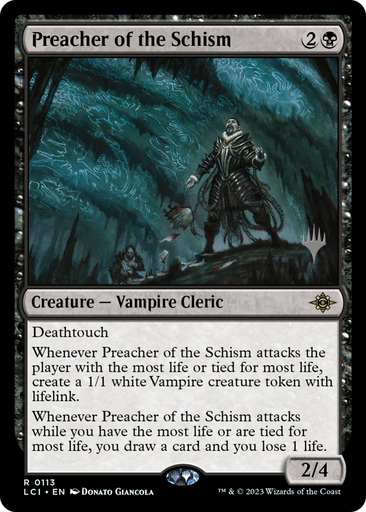 Preacher of the Schism (Promo Pack) [The Lost Caverns of Ixalan Promos]