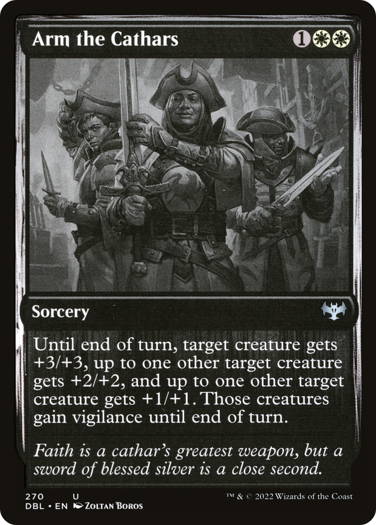 Arm the Cathars [Innistrad: Double Feature]