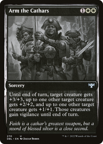 Arm the Cathars [Innistrad: Double Feature]