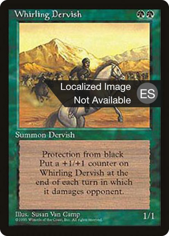 Whirling Dervish [Fourth Edition Foreign Black Border]