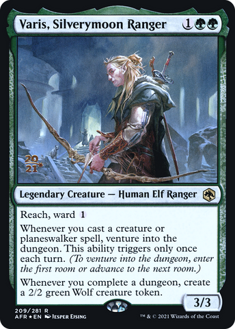 Varis, Silverymoon Ranger [Dungeons & Dragons: Adventures in the Forgotten Realms Prerelease Promos]