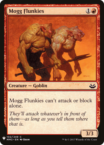 Mogg Flunkies [Mystery Booster]