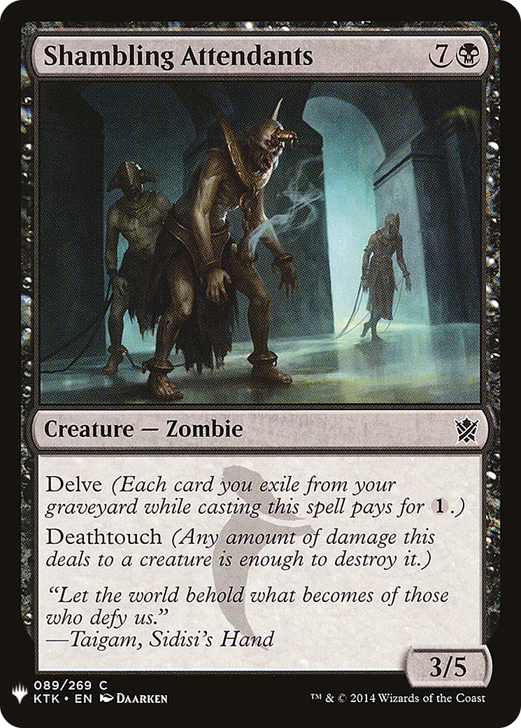 Shambling Attendants [Mystery Booster]