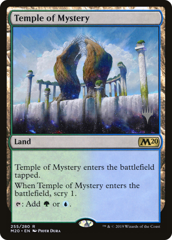 Temple of Mystery (Promo Pack) [Core Set 2020 Promos]