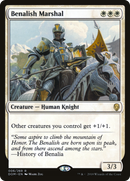 Benalish Marshal (Promo Pack) [Dominaria Promos]