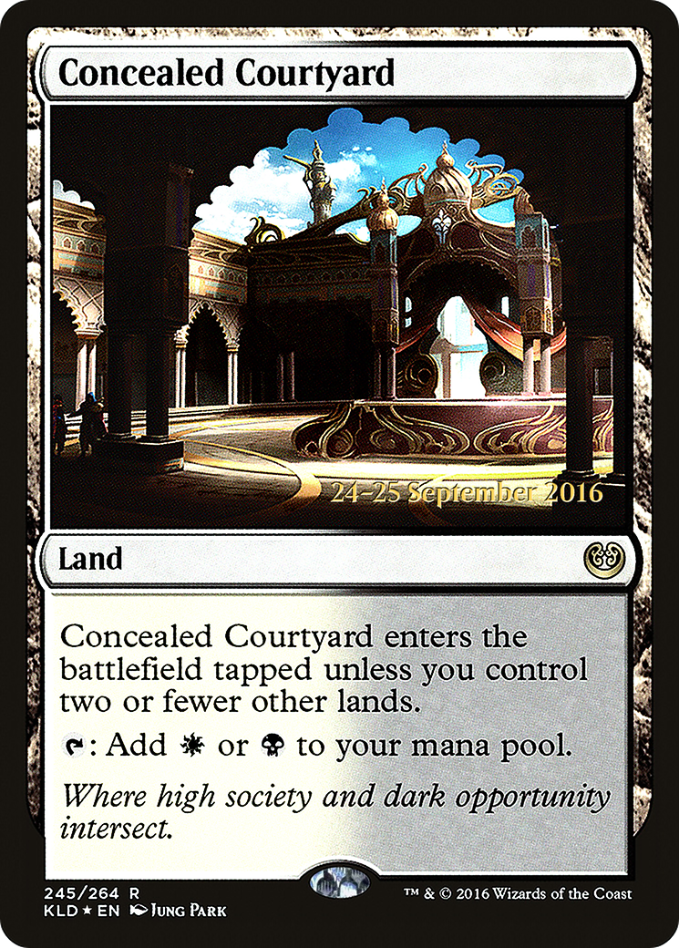 Concealed Courtyard  [Kaladesh Prerelease Promos]