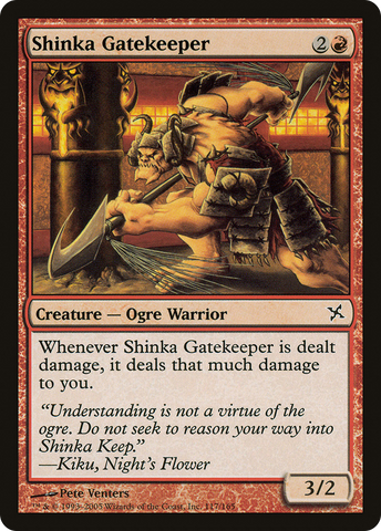 Shinka Gatekeeper [Betrayers of Kamigawa]