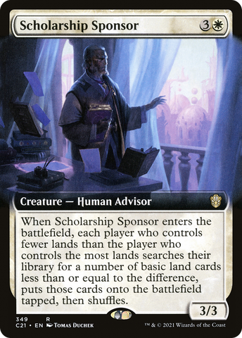 Scholarship Sponsor (Extended) [Commander 2021]