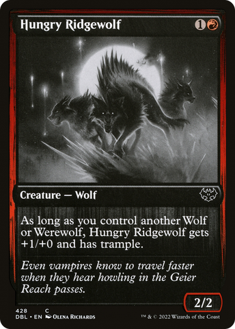 Hungry Ridgewolf [Innistrad: Double Feature]