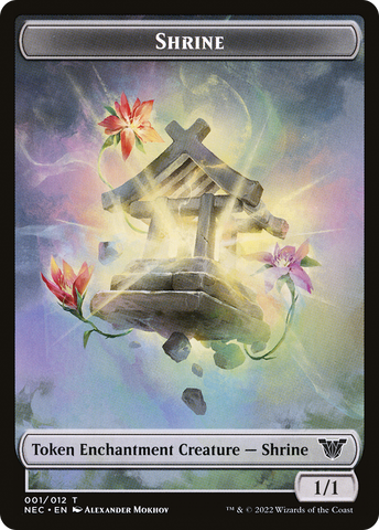 Shrine Token [Kamigawa: Neon Dynasty Commander Tokens]