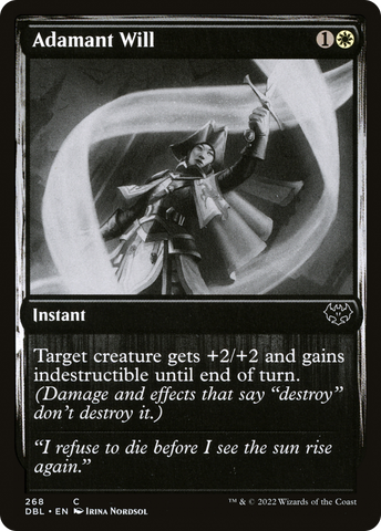 Adamant Will [Innistrad: Double Feature]