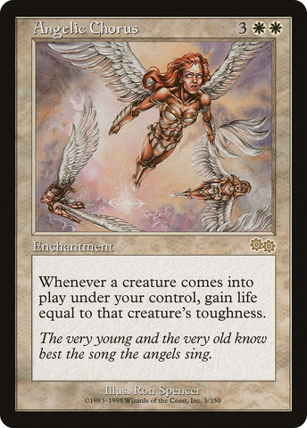 Angelic Chorus [Urza's Saga]