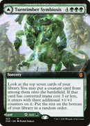 Turntimber Symbiosis // Turntimber, Serpentine Wood (Extended Art) [Zendikar Rising]