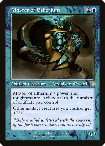 Master of Etherium (Retro) [The Brothers' War Commander]