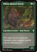 Wilson, Refined Grizzly (Foil Etched) [Commander Legends: Battle for Baldur's Gate]