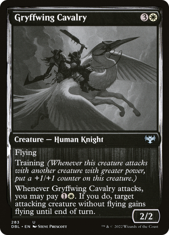 Gryffwing Cavalry [Innistrad: Double Feature]