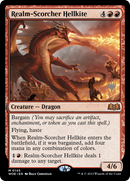 Realm-Scorcher Hellkite (Promo Pack) [Wilds of Eldraine Promos]