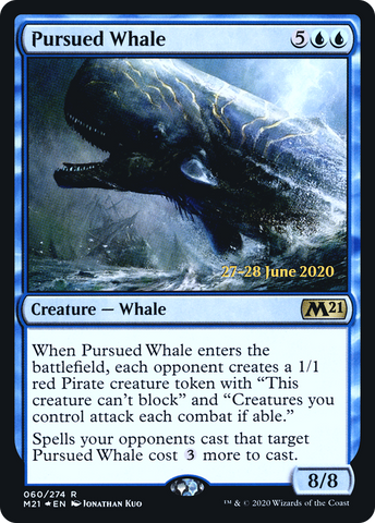 Pursued Whale  [Core Set 2021 Prerelease Promos]