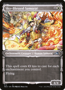 Sky-Blessed Samurai (Showcase Samurai) [Kamigawa: Neon Dynasty]