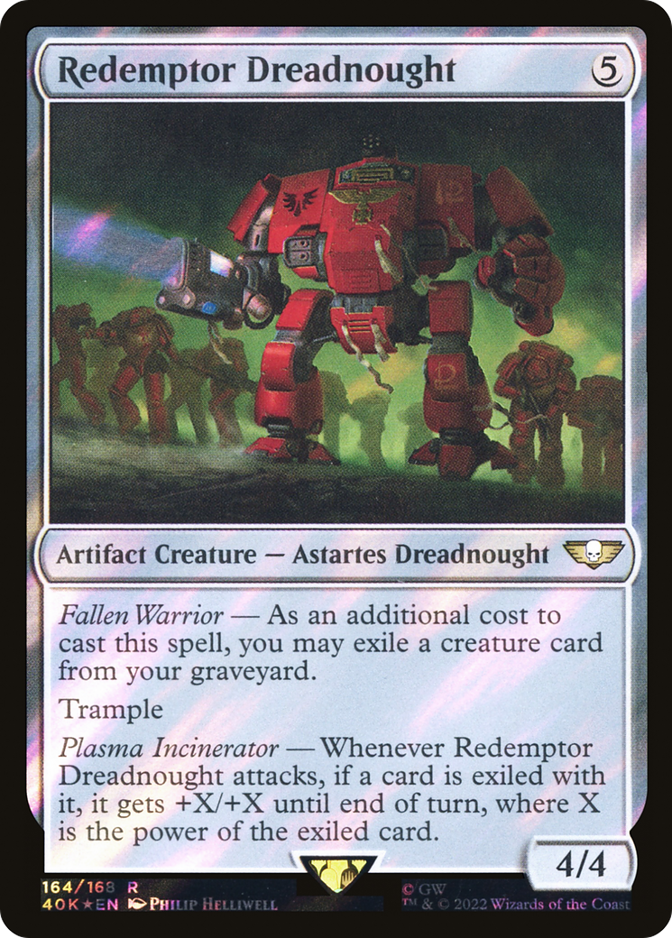 Redemptor Dreadnought (Surge Foil) [Universes Beyond: Warhammer 40,000]