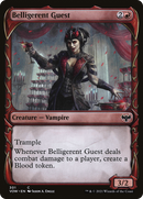 Belligerent Guest (Showcase Fang Frame) [Innistrad: Crimson Vow]