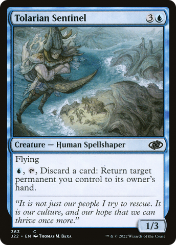 Tolarian Sentinel [Jumpstart 2022]