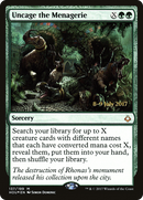 Uncage the Menagerie  [Hour of Devastation Prerelease Promos]