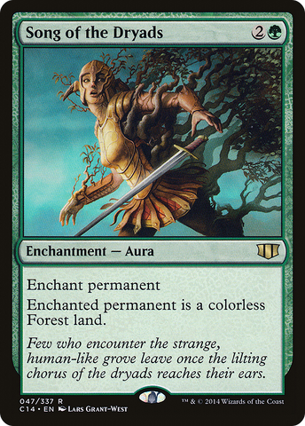 Song of the Dryads [Commander 2014]