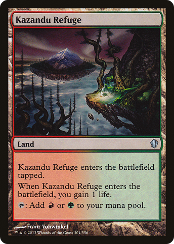Kazandu Refuge [Commander 2013]