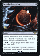 Insatiable Avarice [Outlaws of Thunder Junction Prerelease Promos]