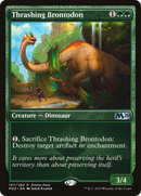 Thrashing Brontodon (Promo Pack) [Core Set 2020 Promos]