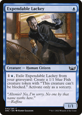 Expendable Lackey [Streets of New Capenna]