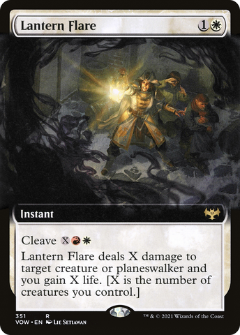 Lantern Flare (Extended) [Innistrad: Crimson Vow]