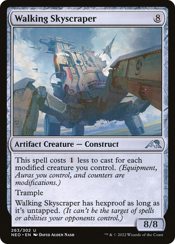 Walking Skyscraper [Kamigawa: Neon Dynasty]