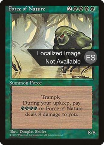 Force of Nature [Fourth Edition Foreign Black Border]