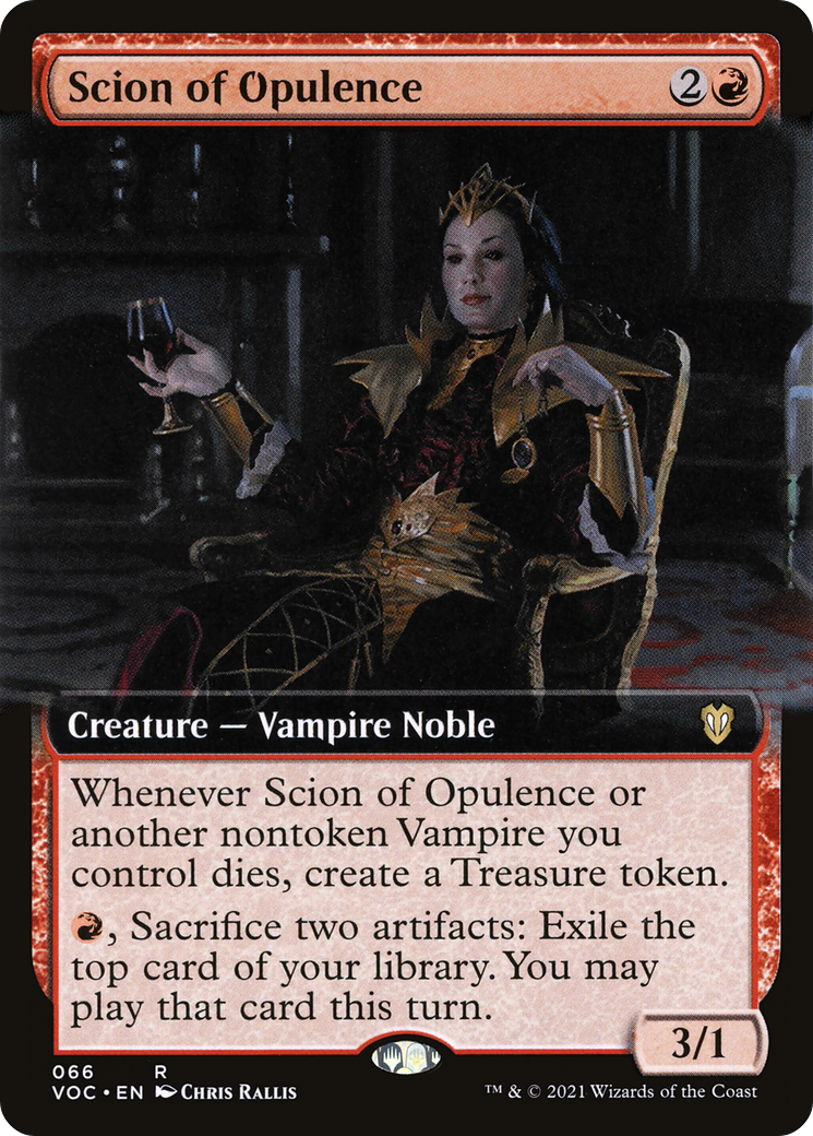 Scion of Opulence (Extended) [Innistrad: Crimson Vow Commander]