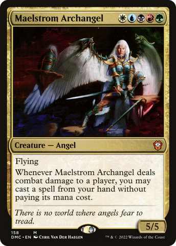 Maelstrom Archangel [Dominaria United Commander]