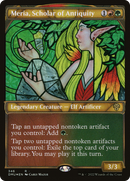 Meria, Scholar of Antiquity (Showcase Textured) [Dominaria United]