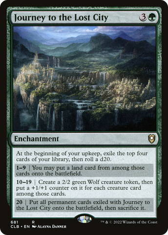 Journey to the Lost City [Commander Legends: Battle for Baldur's Gate]