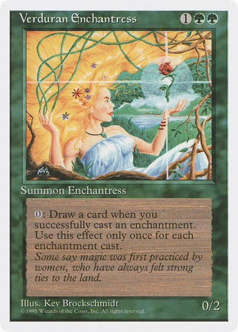 Verduran Enchantress [Fourth Edition]