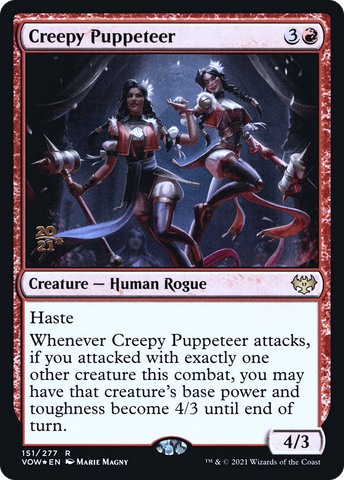 Creepy Puppeteer [Innistrad: Crimson Vow Prerelease Promos]