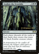 Awaken the Erstwhile [Ravnica Allegiance Prerelease Promos]