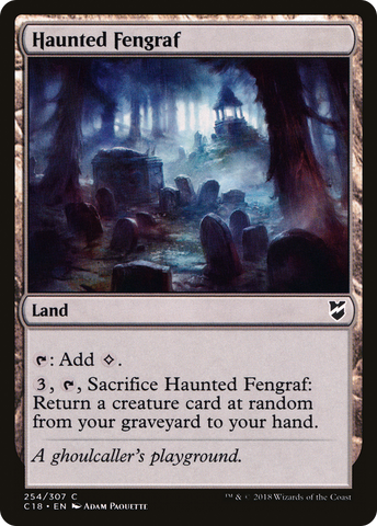 Haunted Fengraf [Commander 2018]